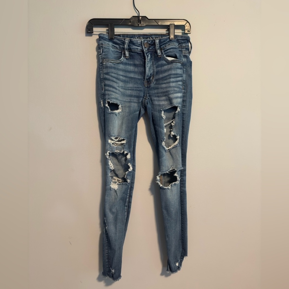 American Eagle Jegging Crop Size 2